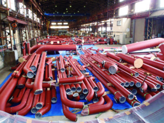 プレハブ配管新